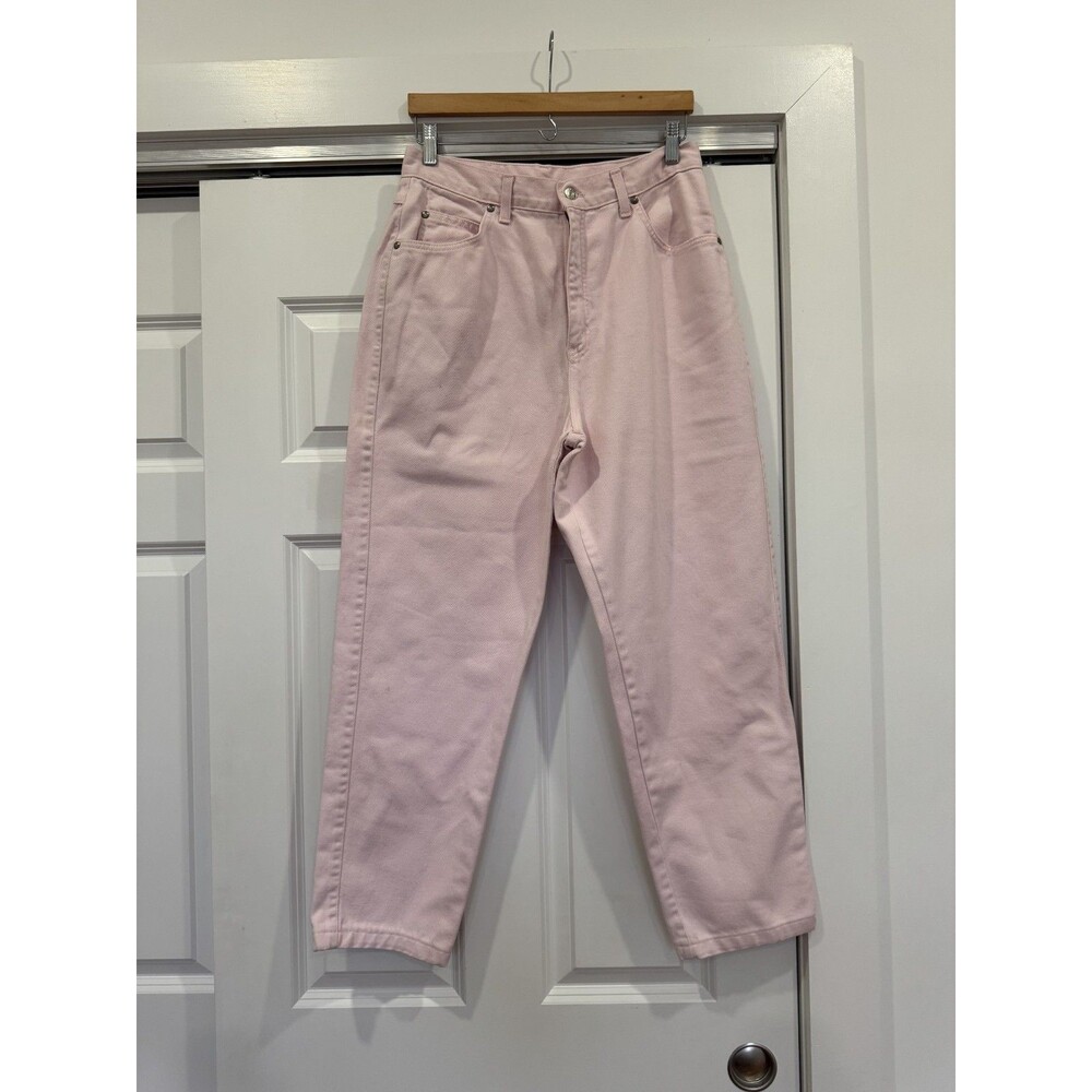 Levis Native Blue Womens 14 Pink Denim High Rise Barrel Y2K Jeans Barbie Vintage